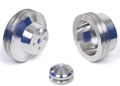 Polea cigüeñal AMC Jeep 2V manivela Billet AMX 304 360 401 4 pernos manivela 1970+ Foto 1 de 3