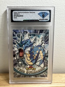 2000 Topps Pokemon TV Animation Series 3 Gyarados #130. DSG Mint 9