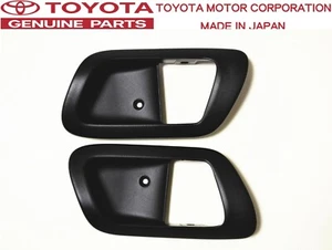 TOYOTA Genuine 93-02 JZA80 SUPRA MK4 Inner Door Handle Bezel Set - Picture 1 of 1