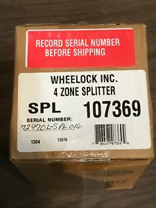 **NEW** WHEELOCK SPL 107369 4 Zone Splitter Board Module - Imagen 1 de 1