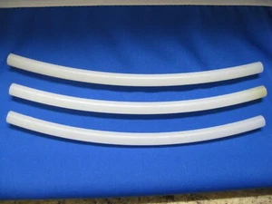 3 Clear P-tex Candles to Repair Ski or Snowboard bases 8" long NEW - Picture 1 of 1