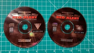 Command and & Conquer: Red Alert (PC, 1996) Game CD-ROM. Discs Only. - Picture 1 of 2