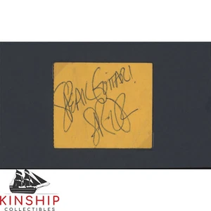 Stevie Ray Vaughan signed Ticket Stub JSA LOA Inscribed Auto Rare Z1747 - Picture 1 of 4