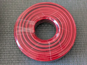 8 Gauge Bonded Zip CCA Wire - Red/Black - 50 Feet - Picture 1 of 3