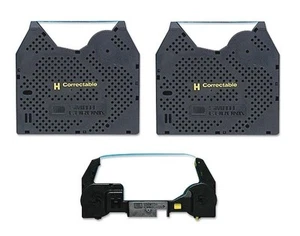 Smith Corona SL600 2PK Ribbon and 1PK Correction Tape Cassette + Fast Shipping - Afbeelding 1 van 1