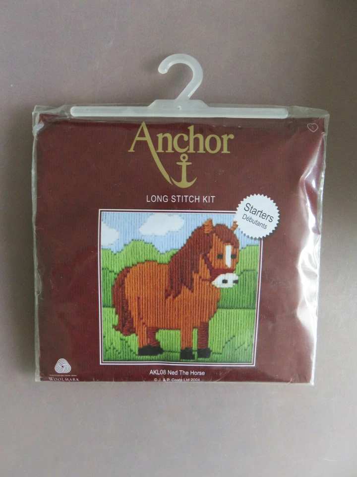 Anchor Long Stitch Kit - Starters - Ned The Horse - Image 1 of 1