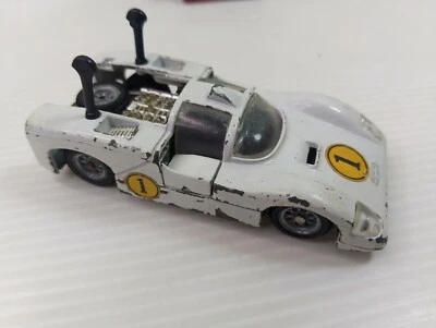 Vintage Hot Wheels Sputafuoco Chaparral No.6606 Italy White Gran-Torso - Image 1 of 4