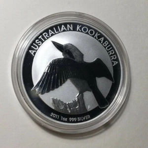 2011 Australian Kookaburra $1 1 oz Silver Coin .999, original roll - Picture 1 of 3