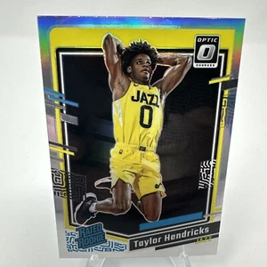 Taylor Hendricks Silver Holo Prizm Rated Rookie RC 2023-24 Optic Card #233 Jazz - Bild 1 von 2