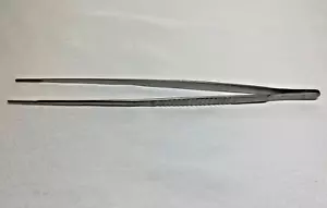 Fórceps de tejido torácico Jarit 320-103 DeBakey, 1x2 dientes, mandíbulas de 2,8 mm x 24 mm - Imagen 1 de 6
