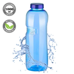 1 x Tritan Trinkflasche 1000ml (BPA frei) Flasche Sport Wasser 1,0L Kavodrink - Bild 1 von 5