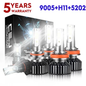 Faros antiniebla LED F2 para camioneta GMC Sierra 1500 SLE doble cabina 07-2013 - Imagen 1 de 17