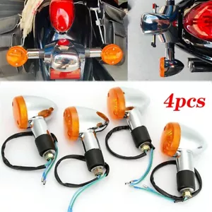 4x Motorcycle Turn Signals For Suzuki Marauder VZ 800 1600 Savage LS 650 - Picture 1 of 9