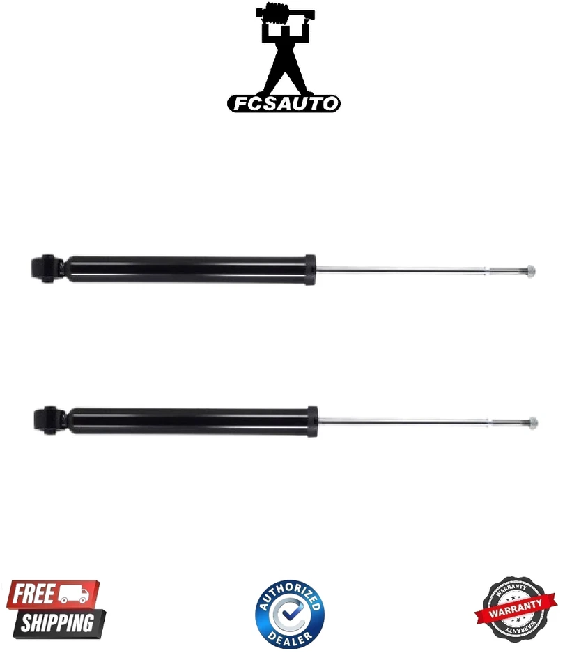 2 amortecedores de suspensão traseira FCS 341624 compatível com Toyota Prius C 12-19 - Imagem 1 de 1