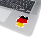 Deutschlandkartenaufkleber, Geschenk für Deutsche, Deutsche Karte, Deutsche Dekoration.