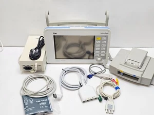 Monitor de paciente Drager Infinity Delta SpO2, ECG, opciones NIBP, Nellcor, cabecera - Imagen 1 de 12