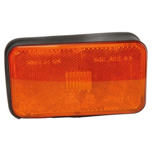 JAGUAR XJS FRONT SIDE MARKER REFLEX LAMP FACELIFT ORANGE LEFT HAND LHC5031AA - Picture 1 of 5