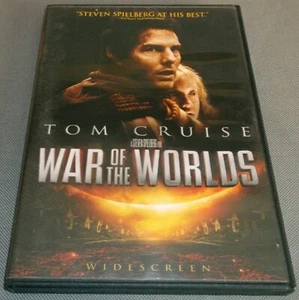 War Of The Worlds Tom Cruise Steven Spielberg Widescreen Adventure DVD 2005 PG13 - Picture 1 of 3