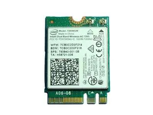 TARJETA DE CA HP WLS-AC 7265 802.11 DE DOBLE BANDA - Imagen 1 de 1