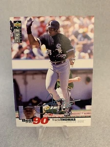 1995 Collector's Choice Silver Signature #64 Frank Thomas - WHITE SOX - Bild 1 von 2