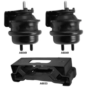Engine Mounts & Transmission Mount 3PCS for Suzuki Grand Vitara 13-09 L4-2.4L - Picture 1 of 6