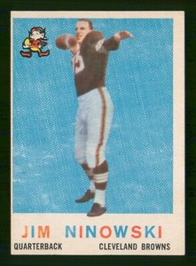 JIM NINOWSKI RC 1959 TOPPS 59 NO 125 NRMINT+  65028