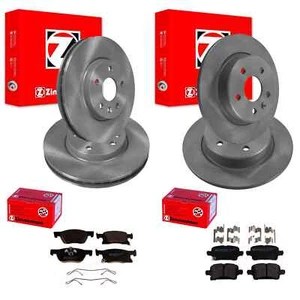 ZIMMERMANN BREMSSCHEIBEN+BELÄGE VORNE+HINTEN passend für OPEL ASTRA K Limo Kombi - Bild 1 von 5