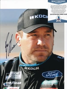 RYAN NEWMAN signed (NASCAR RACING) autographed 8X10 photo BECKETT BAS V24226 - Picture 1 of 1