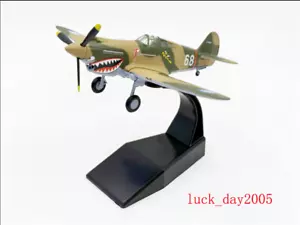 AMER WWII American Volunteer Group Flying Tigers P-40 Warhawk 1/72 modellino pressofuso - Foto 1 di 11