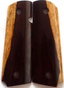 1911 FULL SIZE  GRIPS COLT, KIMBER S&W COCOBOLO ROOT WOOD X-xx L@@K! ROSEWOOD