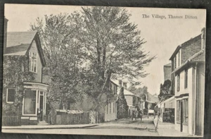DQR 1906 Postcard, Thames Ditton Village, Surrey - Duplex Cancel - Picture 1 of 2