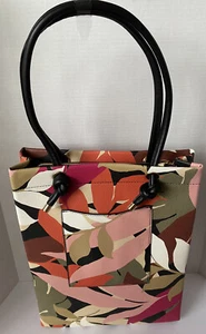 A New Day Tropical Blush Large Shopper Tote, Purse, Bag, 15” Tall, Pocket NWT - Picture 1 of 4