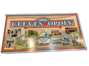 Clevesopoly Board Game - rare Monopoly Cleves Ohio - Picture 1 of 8