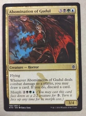 Magic The Gathering MTG "ABOMINATION OF GUDUL" Khans of Tarkir 159/269 FREE S&H! - Image 1 of 2