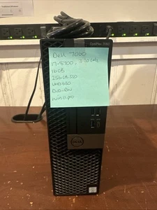Dell Optiplex 7060 SFF intel Core i7-8700, 3.20GHz, 16GB RAM 256GB SSD Win11 pro - Bild 1 von 4