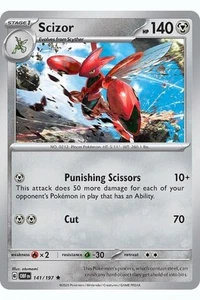141/197 Scizor - Rare Holo - Picture 1 of 1
