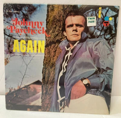 JOHNNY PAYCHECK Factory Sealed Again Certron CS7002 Country New NOS Vinyl Album - Image 1 of 4