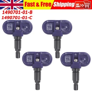 4X TPMS Tire Pressure Sensor 1490701-01-C For Tesla Model 3 S X Y Bluetooth 5.0 - Picture 1 of 12