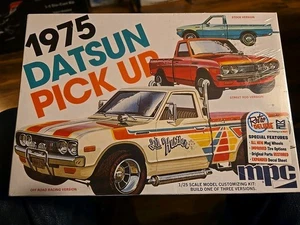 MPC 1975 Datsun Pickup Truck Model Kit Kit #MPC872/12 Factory Sealed  - Picture 1 of 2