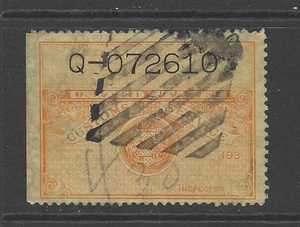 Bigjake:#CB-124, Customs Baggage Ticket - Picture 1 of 2