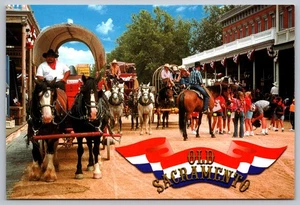 Old Sacramento CA California~2nd Second Great Gold Rush~UNUSED Souvenir Postcard - Picture 1 of 2