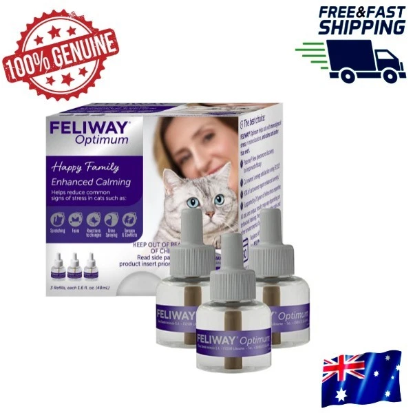 Feliway Optimum 30 Day Refill X 3 Value Pack - image 1 of 4