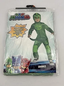 Gekko PJ Masks Classic Toddler Size M 3T/4T Officially Licensed Costume Disguise - Picture 1 of 8