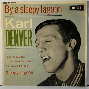 Karl Denver By A Sleepy Lagoon EP Decca 45 - Picture 1 of 4