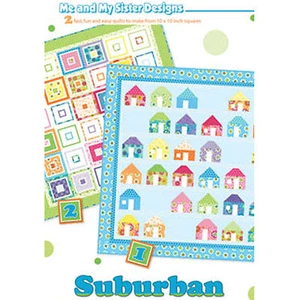 Me & My Sister Designs SUBURBAN Quilt Pattern - Picture 1 of 1
