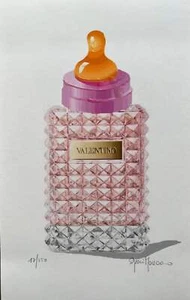 Baby Valentino Gianni Moramarco Opera STAMPA in Fine art Giclèe Firmata Numerata - Imagen 1 de 1