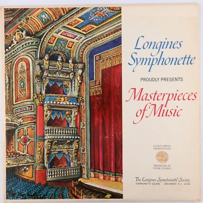 The Longines Symphonette – Masterpieces Of Music - Promo LP LWCP 3 - Image 1 of 4