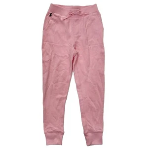 Polo Ralph Lauren Girl's French Terry Active Jogger Pants, Pink - Picture 1 of 3