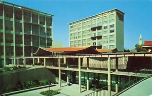 Postcard University of California Residence Halls, Berkeley, CA Posted July 1963 - Picture 1 of 2