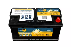 Solarbatterie 12V 140Ah AGM ENERGY TANK Bootsbatterie Wohnmobil Versorgungsbatte - Bild 1 von 6